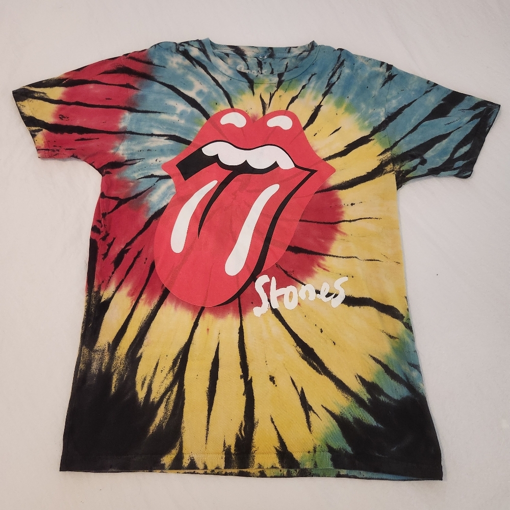 Rolling Stones No Filter Tour 2021 Concert Shirt Tee T-shirt Tie Dye Band Sz M - Picture 9 of 10
